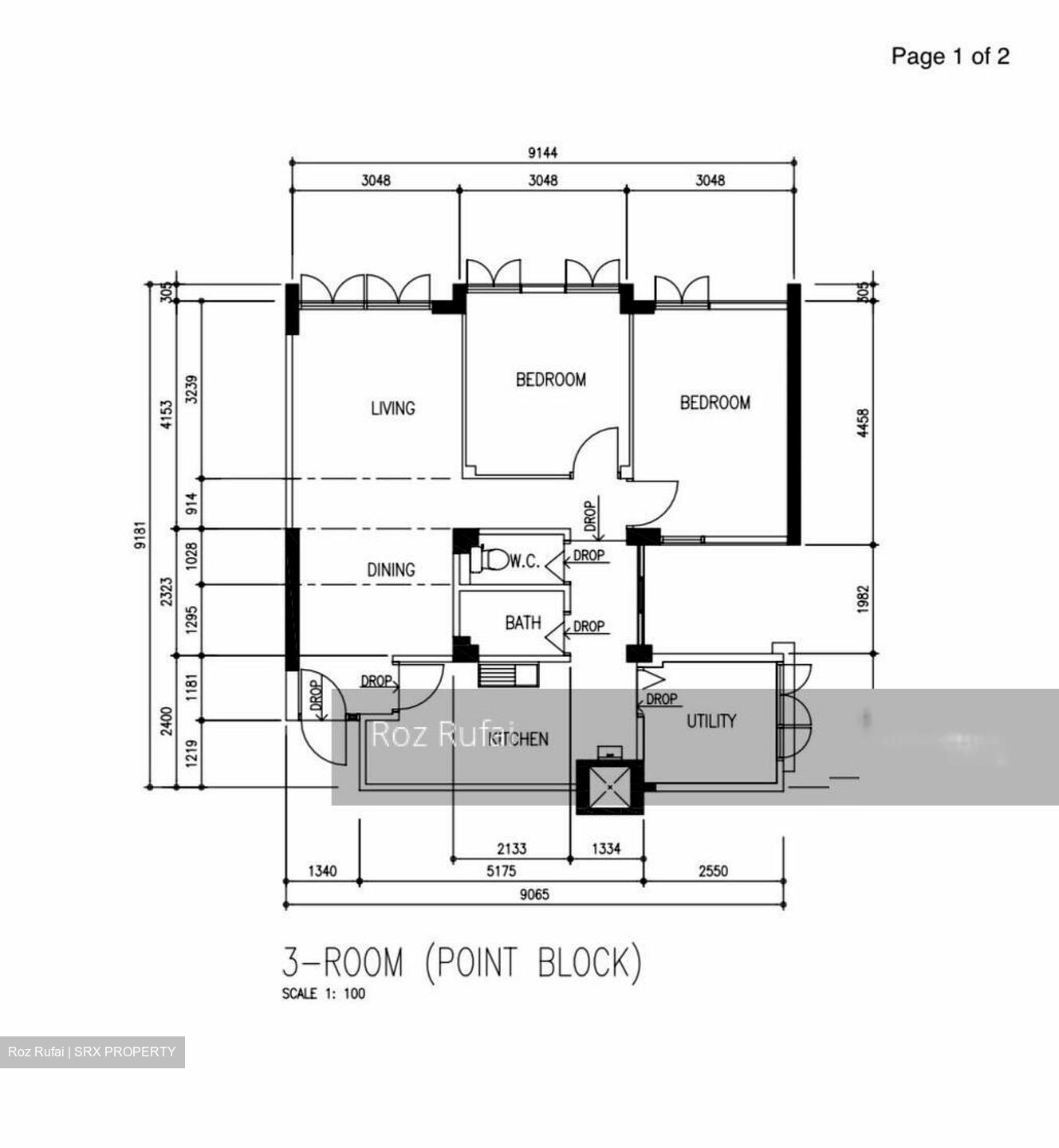 Blk 160 Mei Ling Street (Queenstown), HDB 3 Rooms #307038151